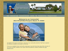 Tablet Screenshot of myleisureville.com